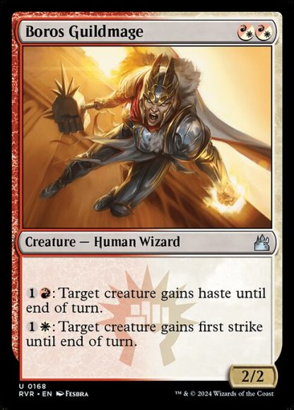 Boros Guildmage - (168) - Magic the Gathering Ravnica Remastered Singles