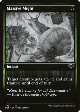 Massive Might - (475) - Magic the Gathering Innistrad: Double Feature Singles