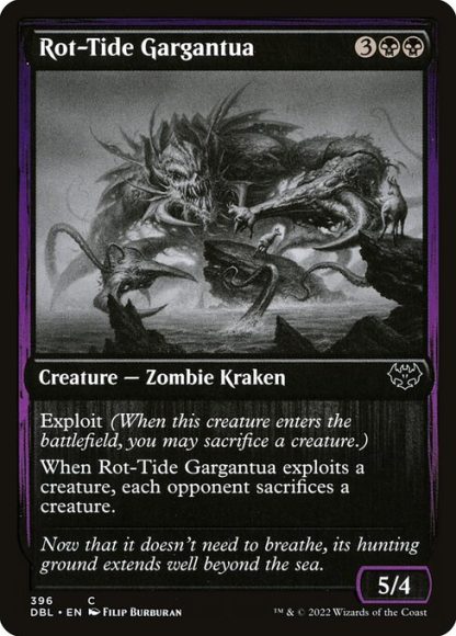 Rot-Tide Gargantua - (396) - Magic the Gathering Innistrad: Double Feature Singles