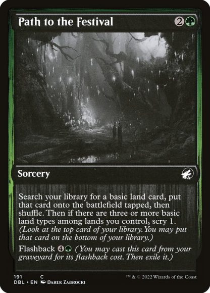 Path to the Festival - (191) - Magic the Gathering Innistrad: Double Feature Singles