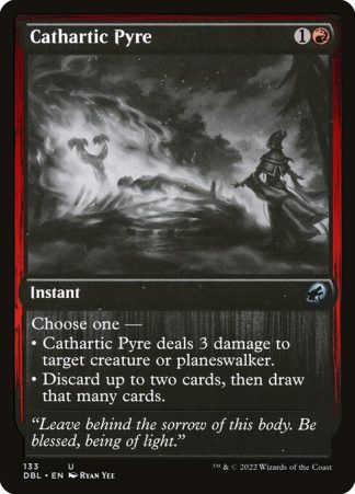 Cathartic Pyre - (133) - Magic the Gathering Innistrad: Double Feature Singles
