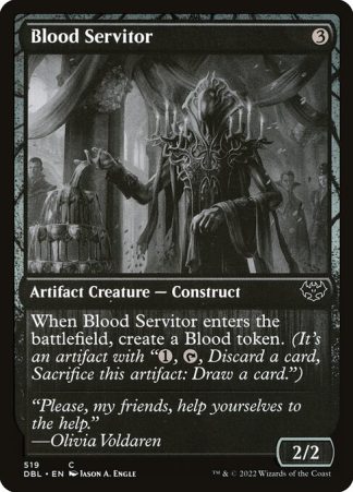 Blood Servitor - (519) - Magic the Gathering Innistrad: Double Feature Singles