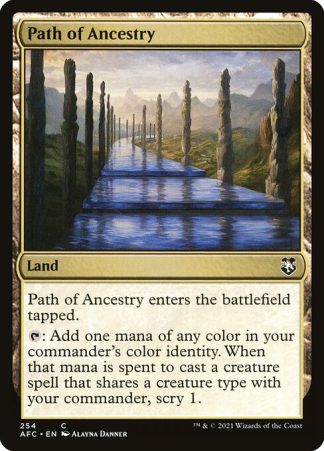 Path of Ancestry - (254) - Magic the Gathering Forgotten Realms Commander Singles
