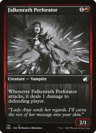 Falkenrath Perforator - (136) - Magic the Gathering Innistrad: Double Feature Singles