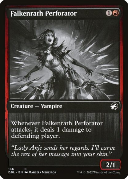 Falkenrath Perforator - (136) - Magic the Gathering Innistrad: Double Feature Singles