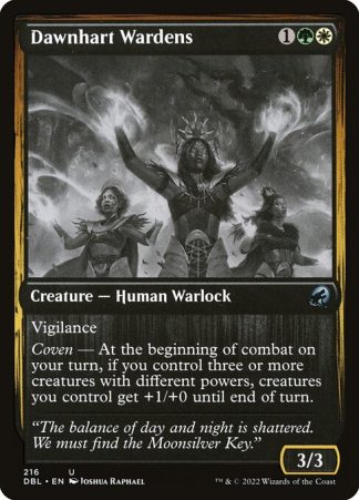 Dawnhart Wardens - (216) - Magic the Gathering Innistrad: Double Feature Singles