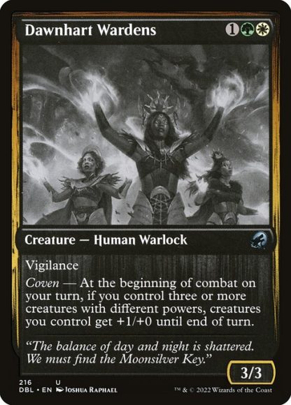 Dawnhart Wardens - (216) - Magic the Gathering Innistrad: Double Feature Singles