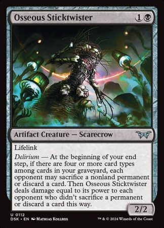Osseous Sticktwister - (112) - Magic the Gathering Duskmourn: House of Horror Singles