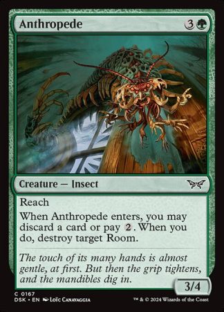 Anthropede - (167) - Magic the Gathering Duskmourn: House of Horror Singles