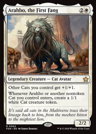 Arahbo, the First Fang - (2) - Magic the Gathering Foundations Singles