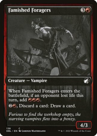 Famished Foragers - (138) - Magic the Gathering Innistrad: Double Feature Singles