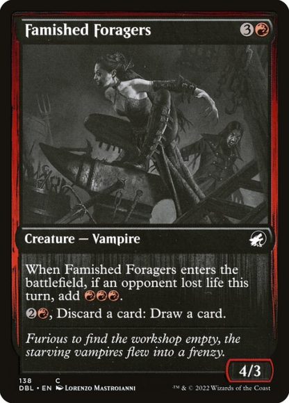 Famished Foragers - (138) - Magic the Gathering Innistrad: Double Feature Singles