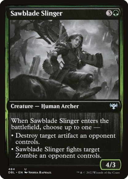 Sawblade Slinger - (484) - Magic the Gathering Innistrad: Double Feature Singles