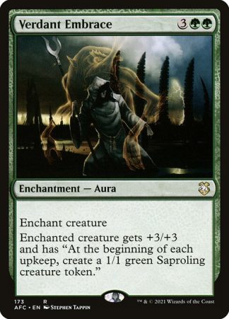 Verdant Embrace - (173) - Magic the Gathering Forgotten Realms Commander Singles