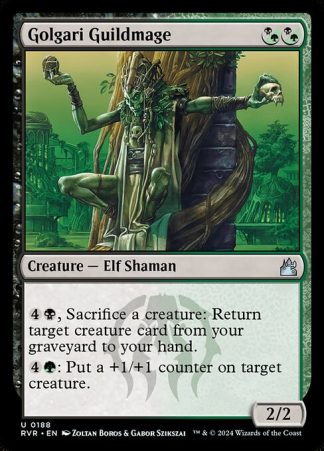 Golgari Guildmage - (188) - Magic the Gathering Ravnica Remastered Singles