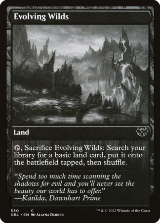 Evolving Wilds - (530) - Magic the Gathering Innistrad: Double Feature Singles