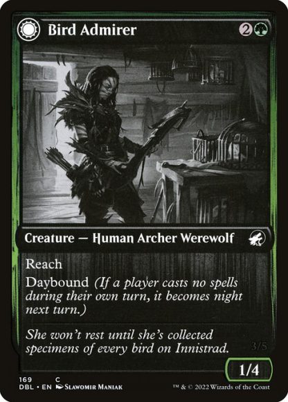 Bird Admirer // Wing Shredder - (169) - Magic the Gathering Innistrad: Double Feature Singles
