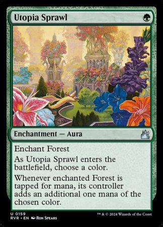 Utopia Sprawl - (159) - Magic the Gathering Ravnica Remastered Singles
