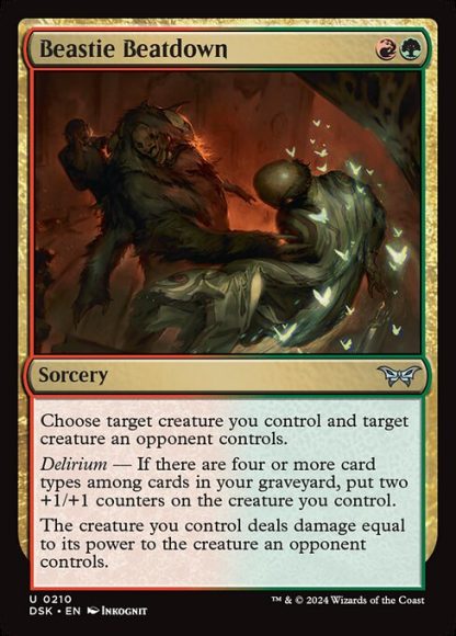 Beastie Beatdown - (210) - Magic the Gathering Duskmourn: House of Horror Singles