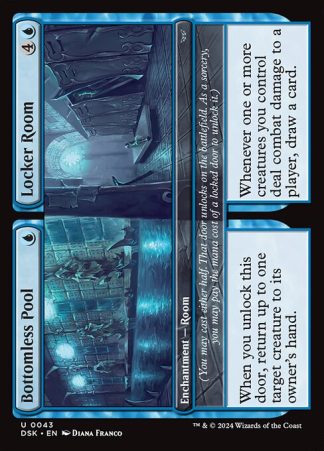 Bottomless Pool // Locker Room - (43) - Magic the Gathering Duskmourn: House of Horror Singles