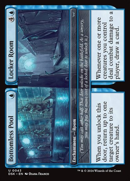 Bottomless Pool // Locker Room - (43) - Magic the Gathering Duskmourn: House of Horror Singles