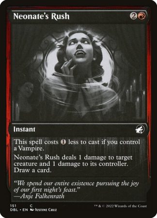 Neonate's Rush - (151) - Magic the Gathering Innistrad: Double Feature Singles
