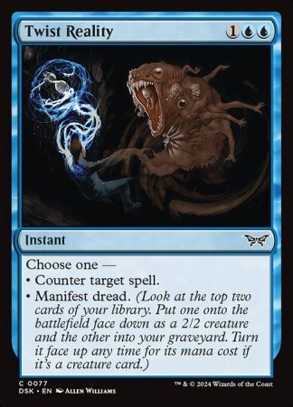 Twist Reality - (77) - Magic the Gathering Duskmourn: House of Horror Singles