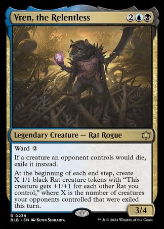 Vren, the Relentless - (239) - Magic the Gathering Bloomburrow Singles