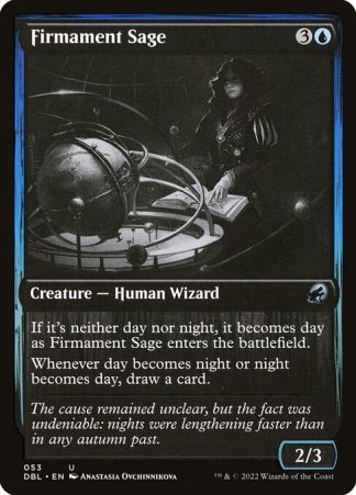 Firmament Sage - (53) - Magic the Gathering Innistrad: Double Feature Singles