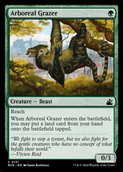 Arboreal Grazer - (131) - Magic the Gathering Ravnica Remastered Singles