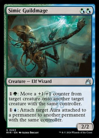 Simic Guildmage - (223) - Magic the Gathering Ravnica Remastered Singles