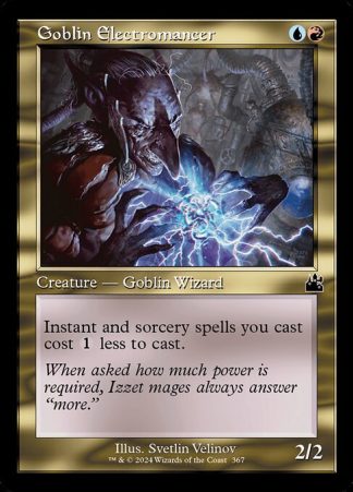 Goblin Electromancer - (367) - Magic the Gathering Ravnica Remastered Singles