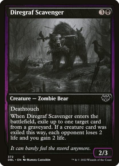 Diregraf Scavenger - (372) - Magic the Gathering Innistrad: Double Feature Singles