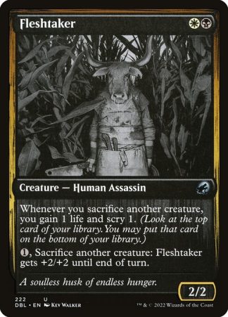 Fleshtaker - (222) - Magic the Gathering Innistrad: Double Feature Singles