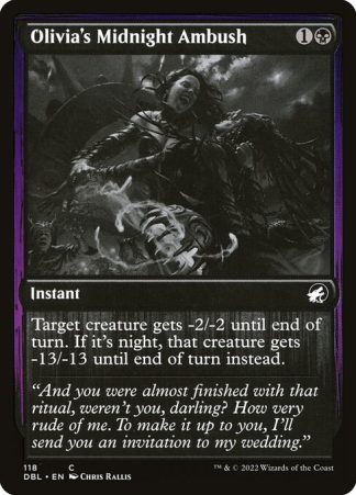 Olivia's Midnight Ambush - (118) - Magic the Gathering Innistrad: Double Feature Singles