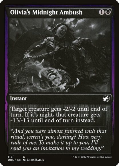 Olivia's Midnight Ambush - (118) - Magic the Gathering Innistrad: Double Feature Singles