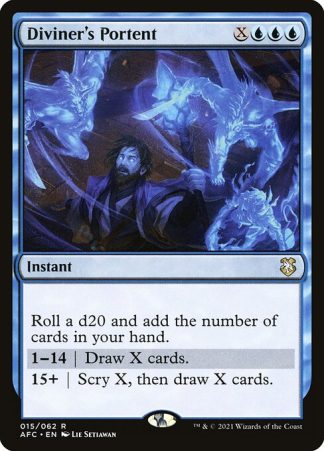 Diviner's Portent - (15) - Magic the Gathering Forgotten Realms Commander Singles
