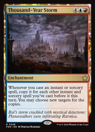 Thousand-Year Storm - (248) - Magic the Gathering Foundations Singles