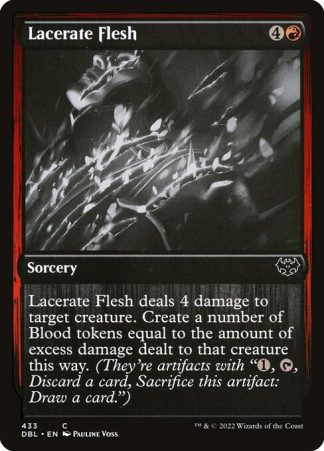 Lacerate Flesh - (433) - Magic the Gathering Innistrad: Double Feature Singles