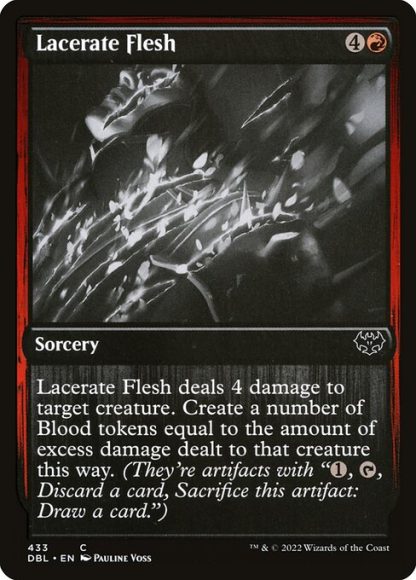Lacerate Flesh - (433) - Magic the Gathering Innistrad: Double Feature Singles