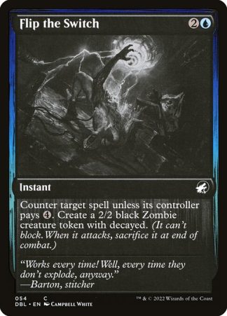 Flip the Switch - (54) - Magic the Gathering Innistrad: Double Feature Singles