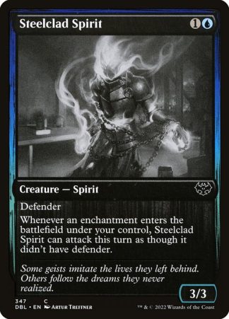 Steelclad Spirit - (347) - Magic the Gathering Innistrad: Double Feature Singles