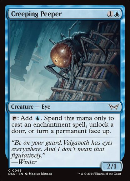 Creeping Peeper - (46) - Magic the Gathering Duskmourn: House of Horror Singles