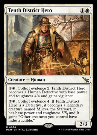Tenth District Hero - (34) - Magic the Gathering Murders at Karlov Manor Singles