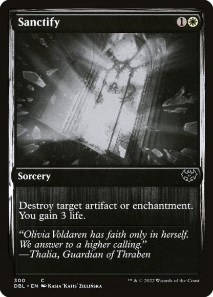 Sanctify - (300) - Magic the Gathering Innistrad: Double Feature Singles