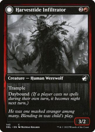Harvesttide Infiltrator // Harvesttide Assailant - (143) - Magic the Gathering Innistrad: Double Feature Singles