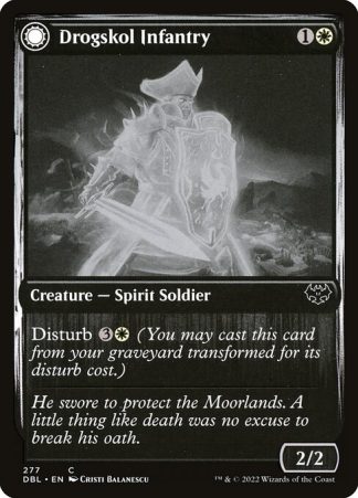 Drogskol Infantry // Drogskol Armaments - (277) - Magic the Gathering Innistrad: Double Feature Singles