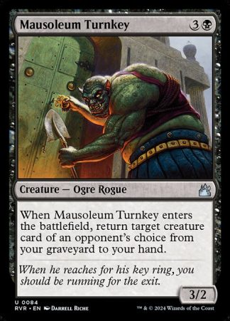 Mausoleum Turnkey - (84) - Magic the Gathering Ravnica Remastered Singles
