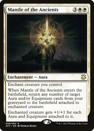 Mantle of the Ancients - (8) - Magic the Gathering Forgotten Realms Commander Singles