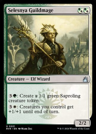 Selesnya Guildmage - (221) - Magic the Gathering Ravnica Remastered Singles